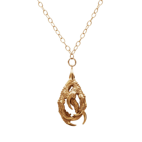 Yunus And Eliza Claw Drop Pendant